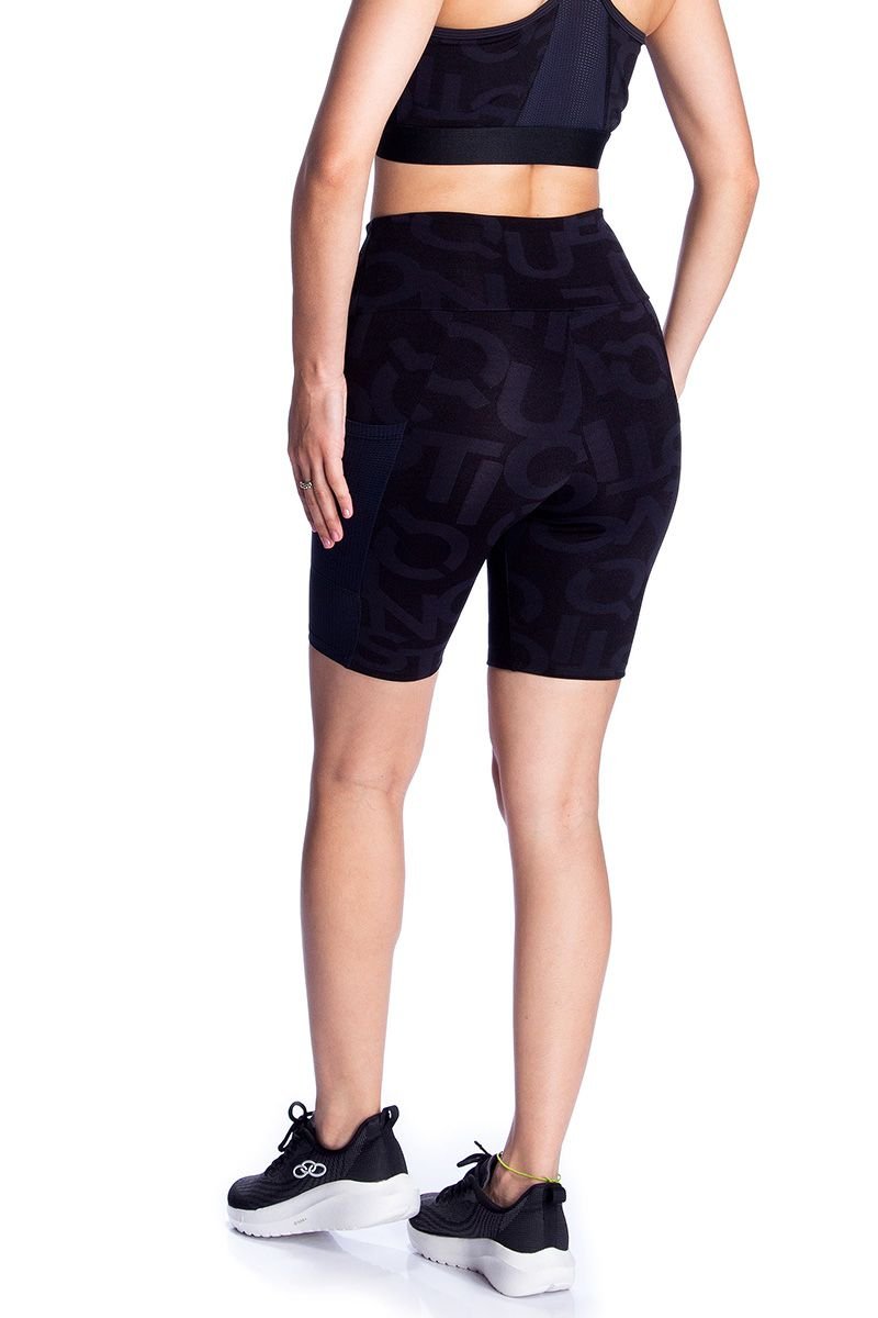 Bermuda Ciclista Com Bolsos