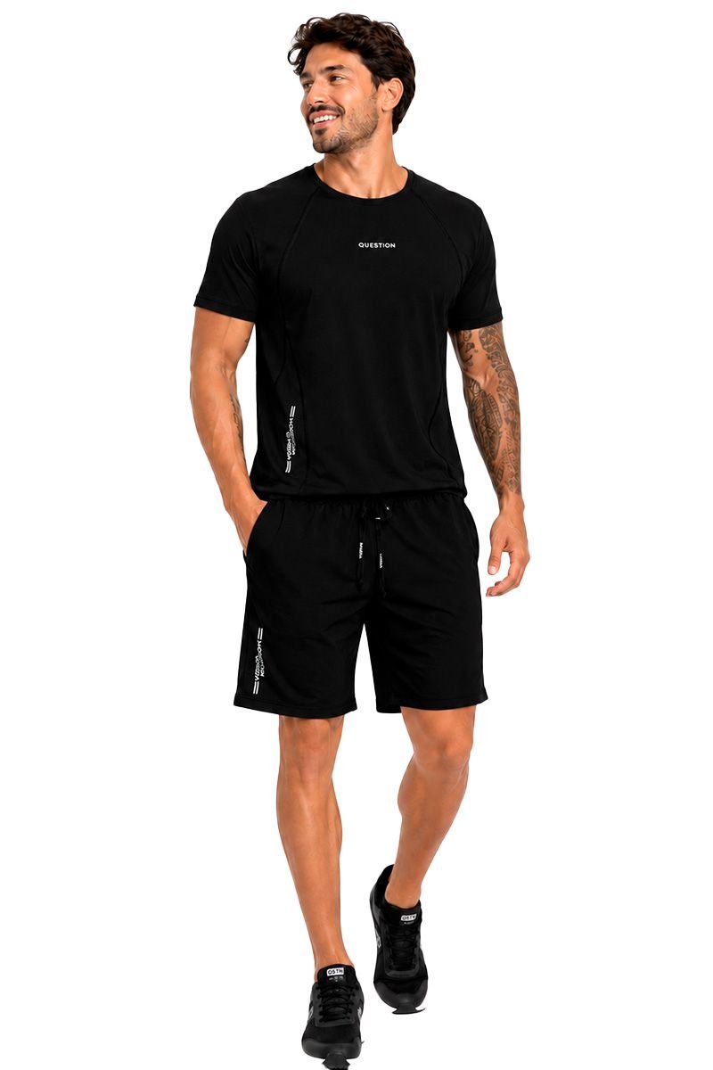 Bermuda Esportiva Masculina Com Cordão