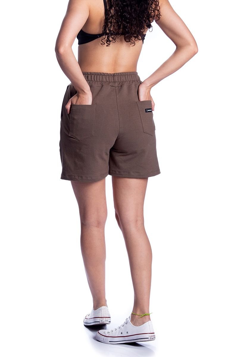 Bermuda Feminina me Moletinho