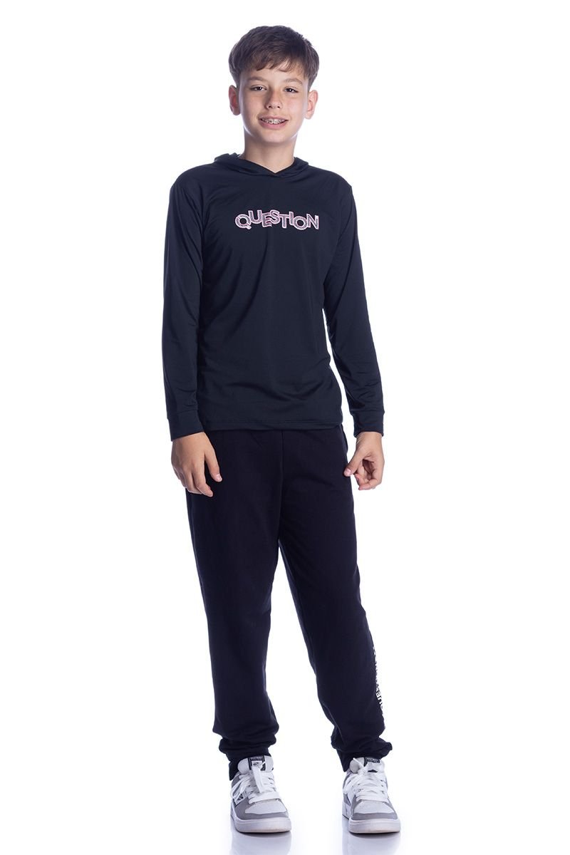 Blusa Térmica Infantil com Capuz