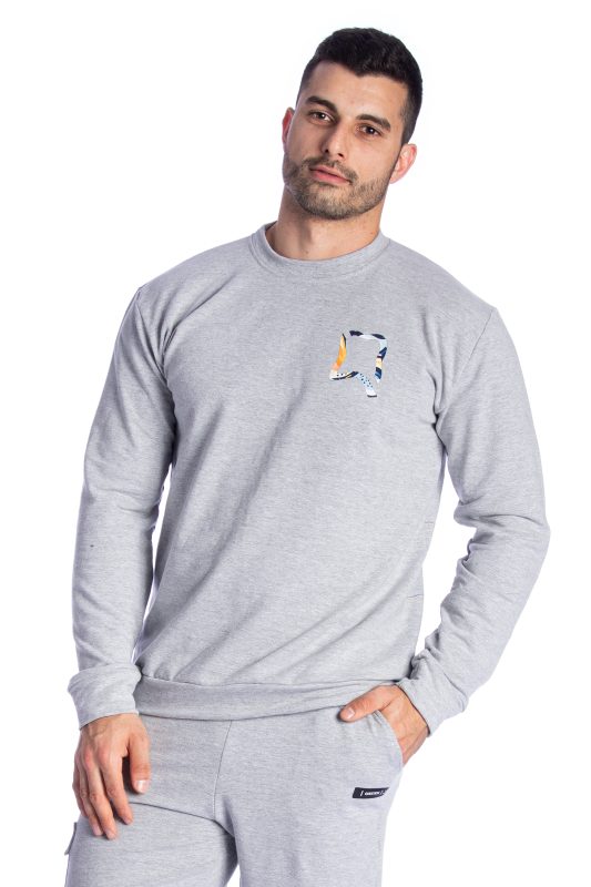 Blusão Básico com Costuras