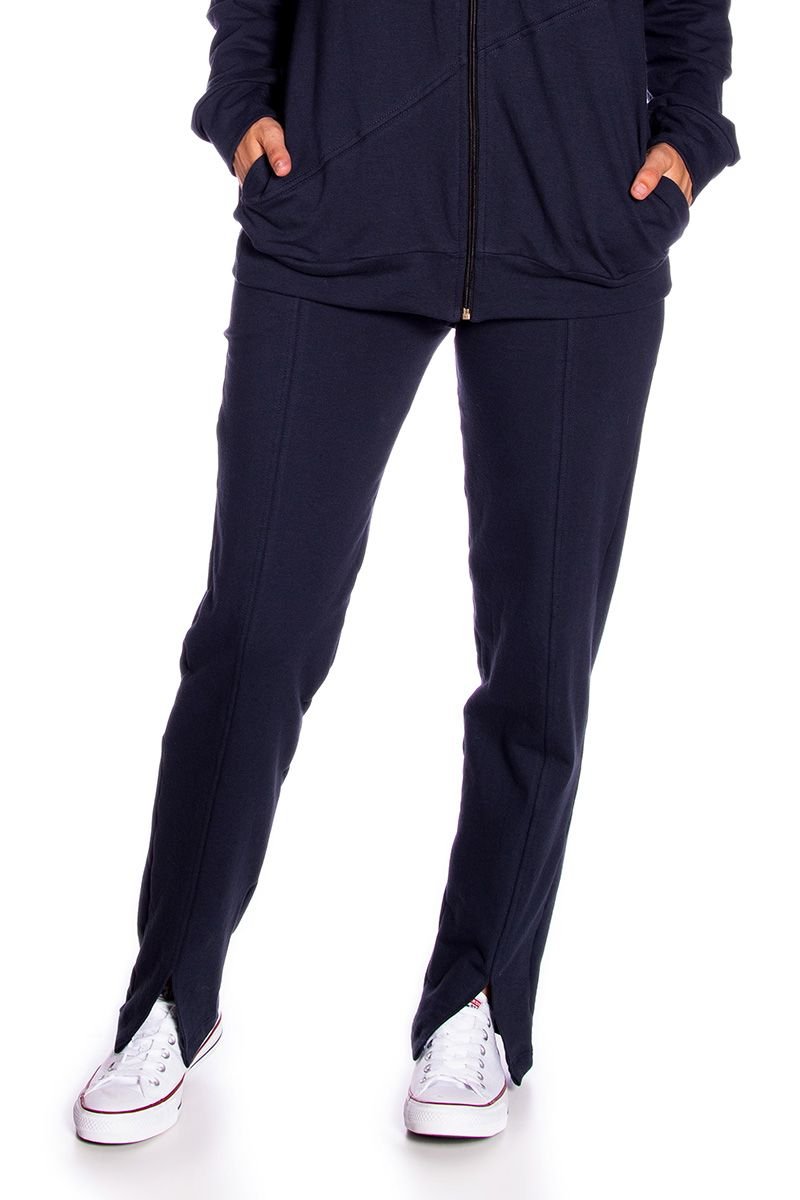 Calça Reta em Moletinho