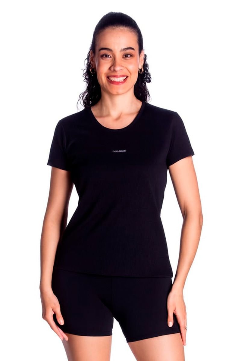 Camiseta Feminina em Tela Air Leve e Respirável