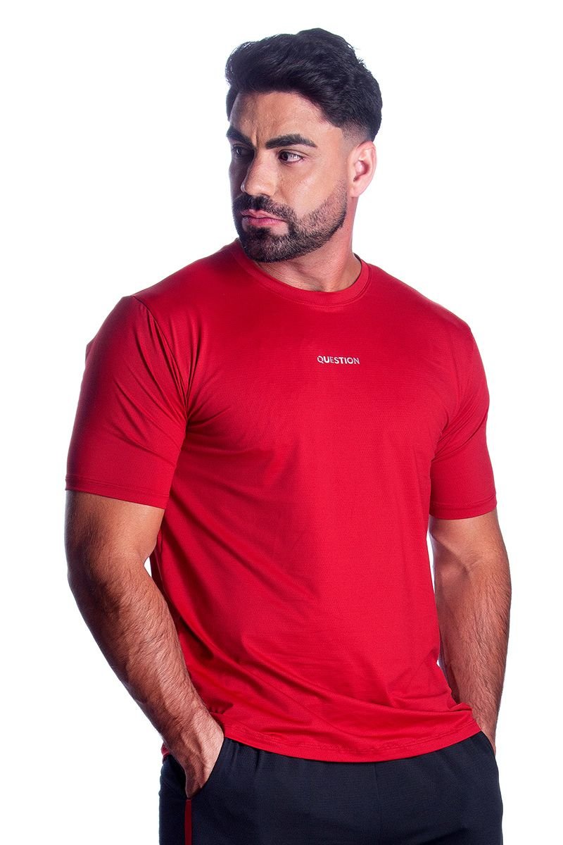 Camiseta Masculina Dry Fit Gola V