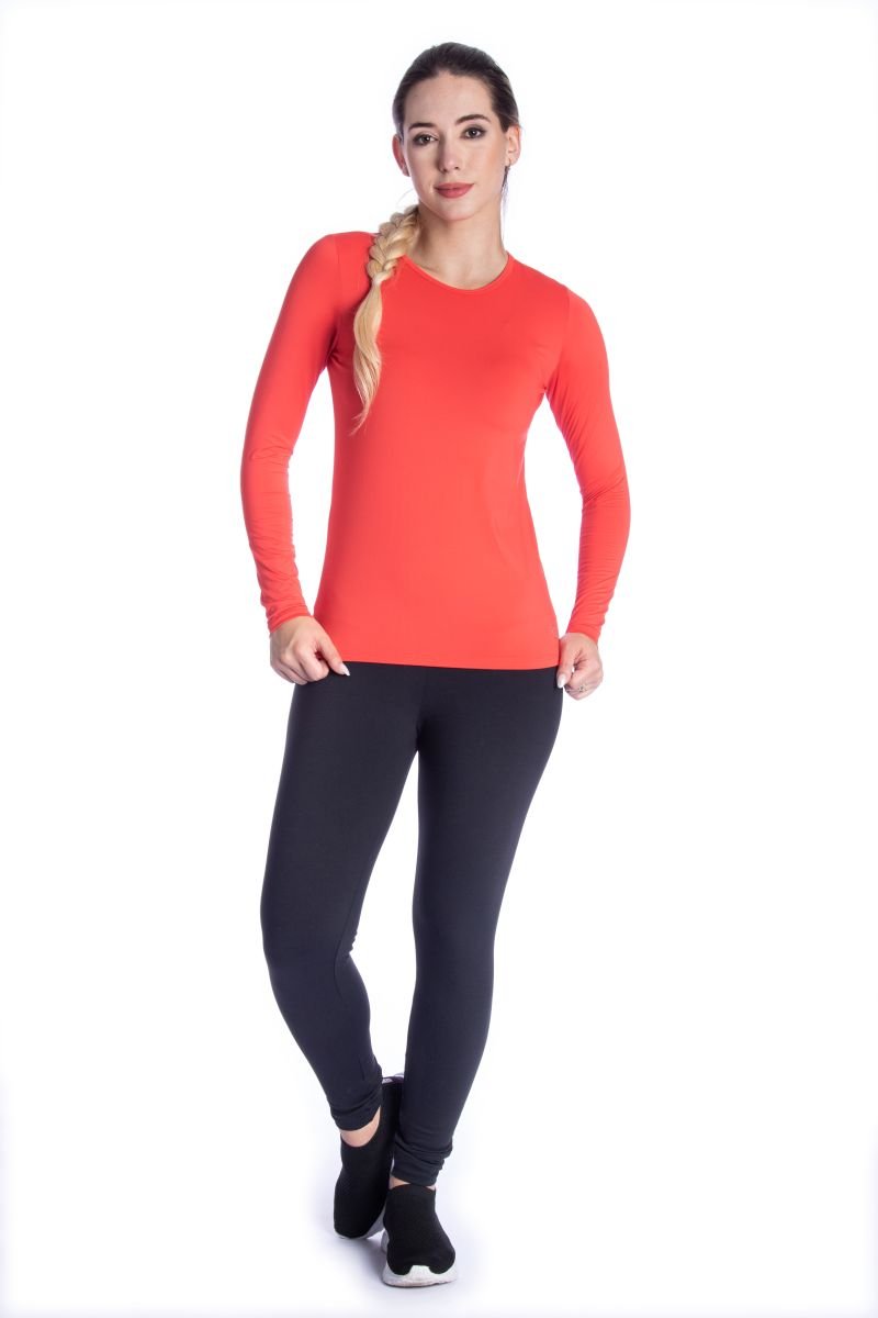 Camiseta Térmica Gola Redonda