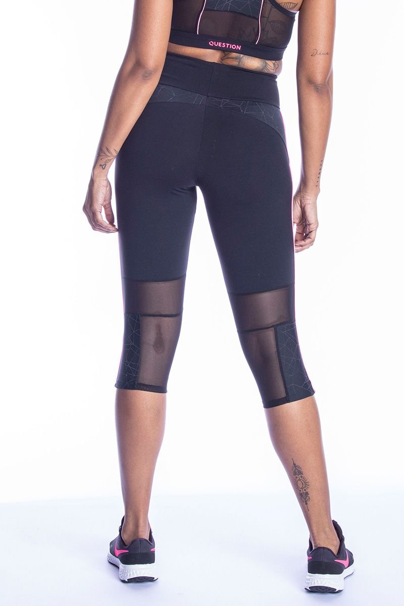 Capri com Detalhe em Tule e Refletivos