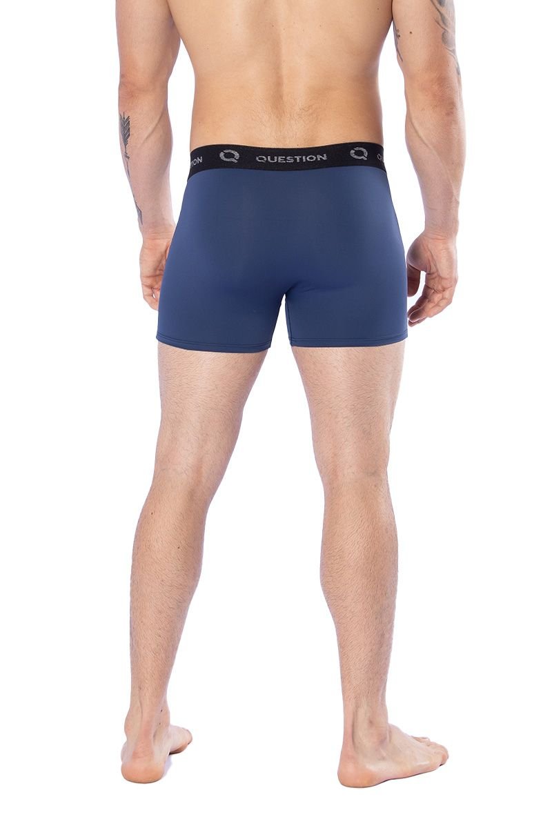 Cueca Boxer Adulta de Microfibra Poliamida