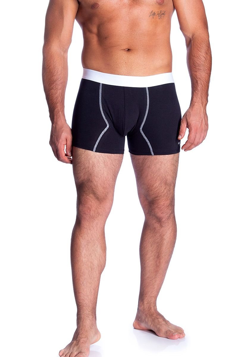 Cueca Boxer Algodão com Detalhe