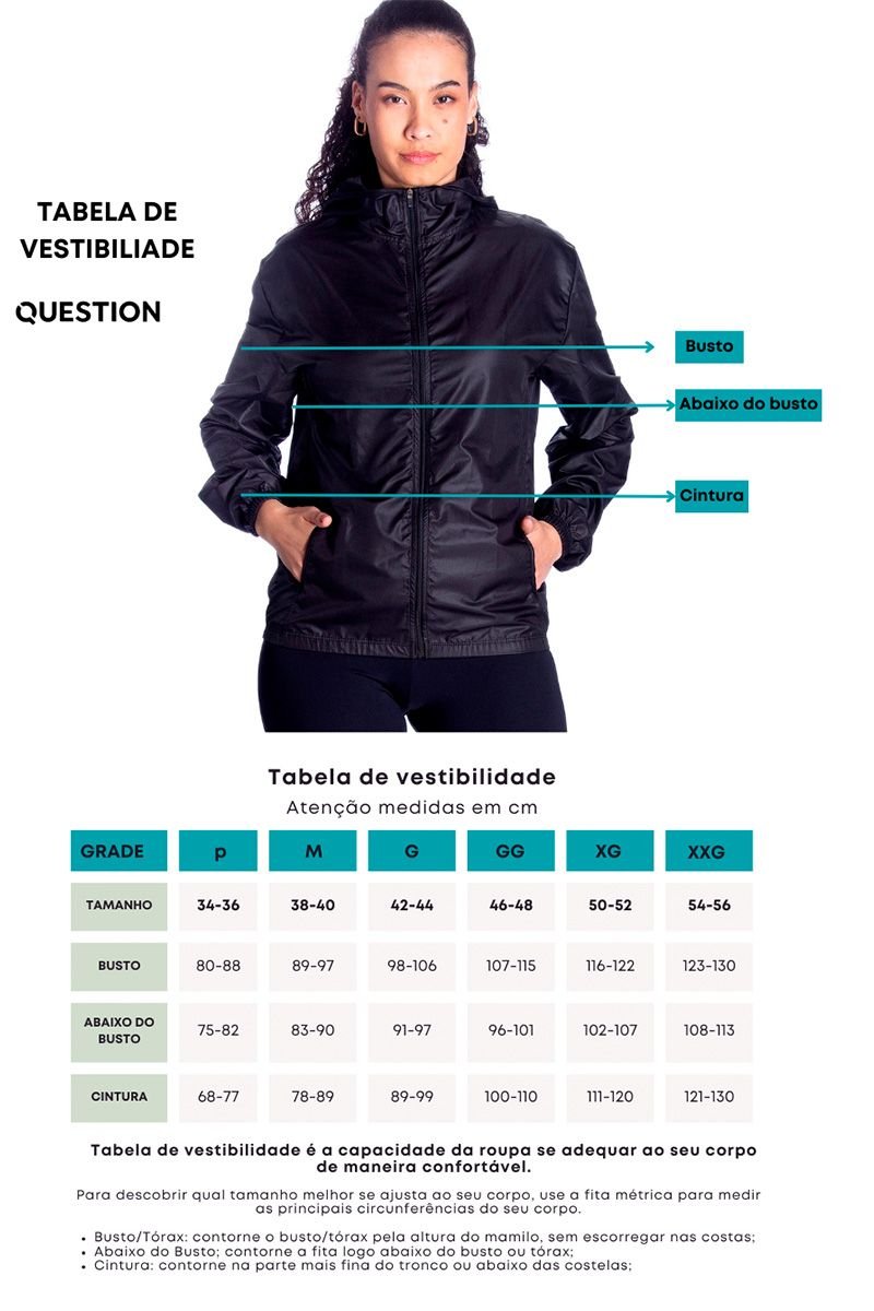 Jaqueta Cropped Corta Vento