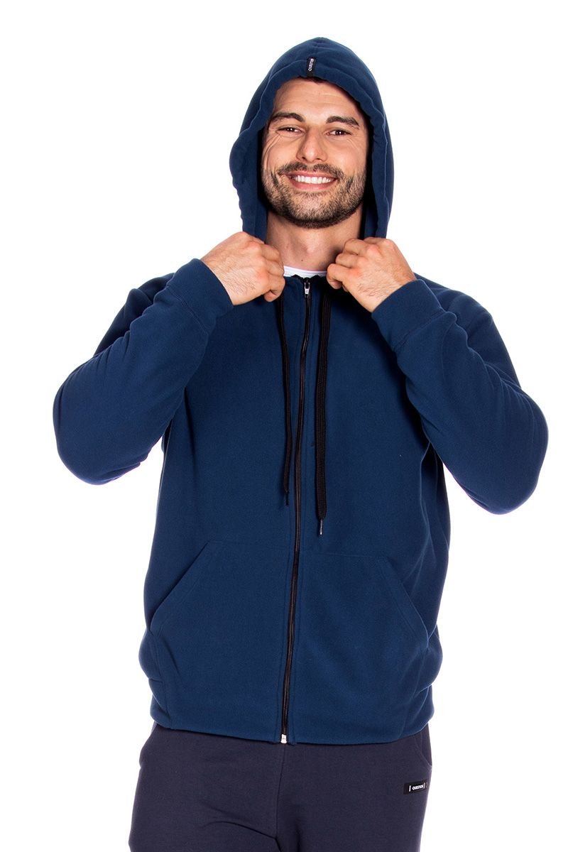 Jaqueta Masculina com Capuz soft