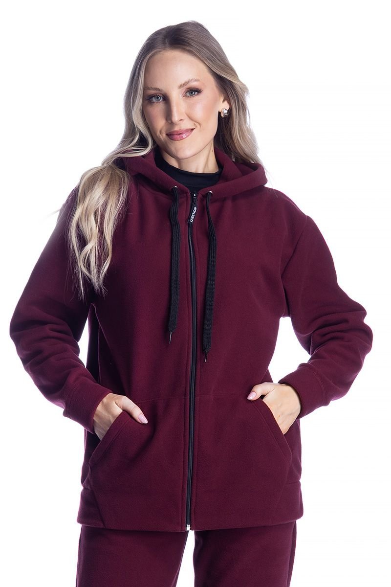 Jaqueta Soft Feminina com Capuz Pettenati