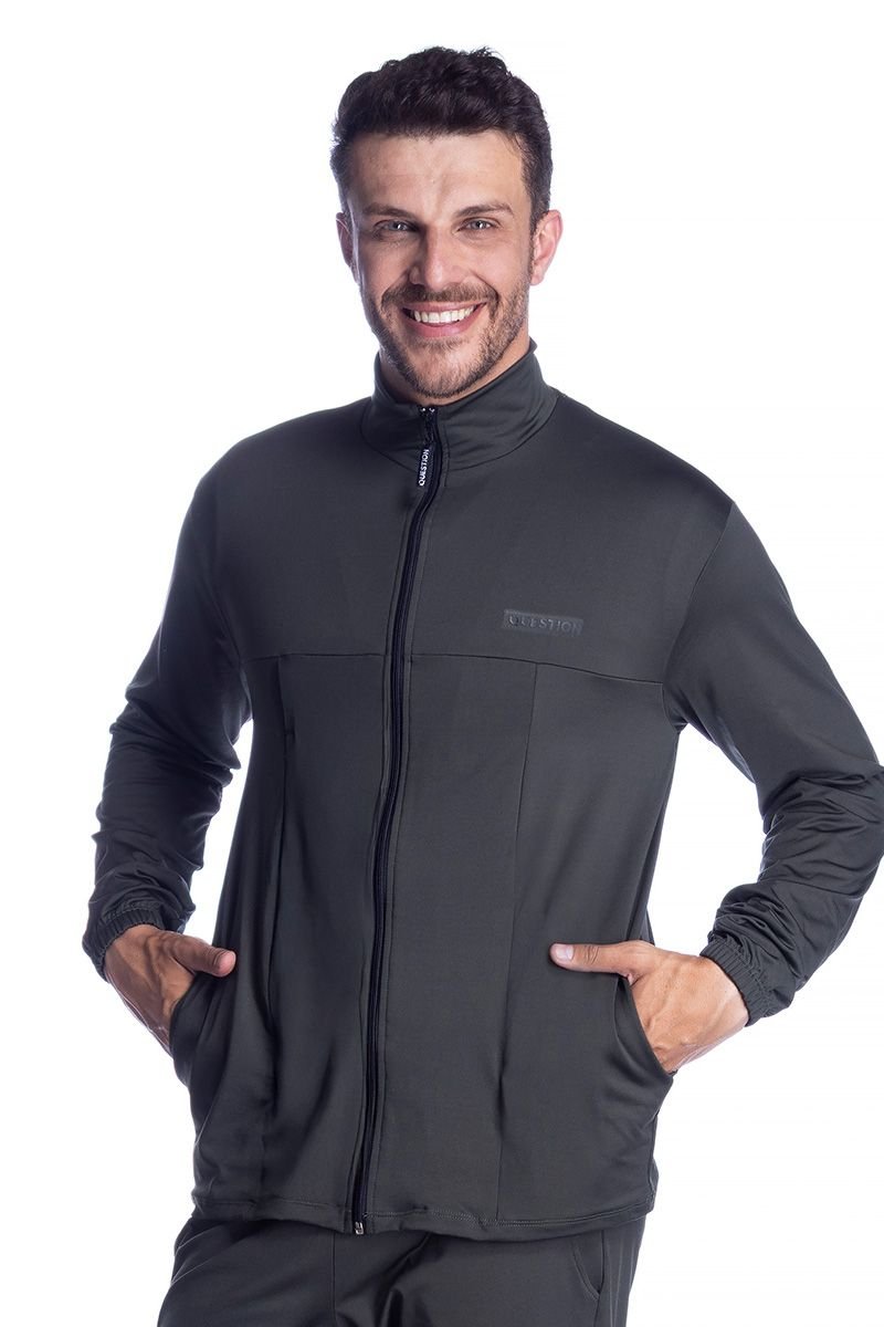 Jaqueta Térmica Masculina com Bolsos Internos Question