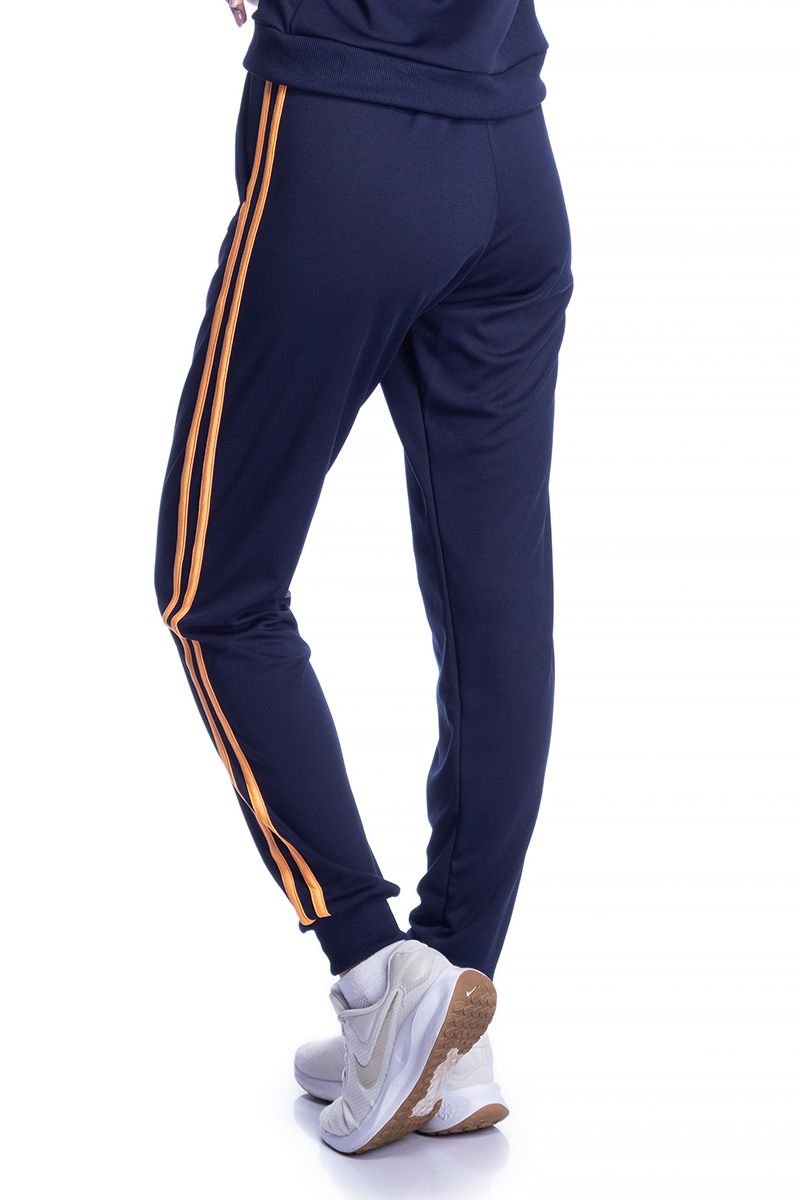 Jogger Bicolor Esportiva Feminina com Faixa Lateral