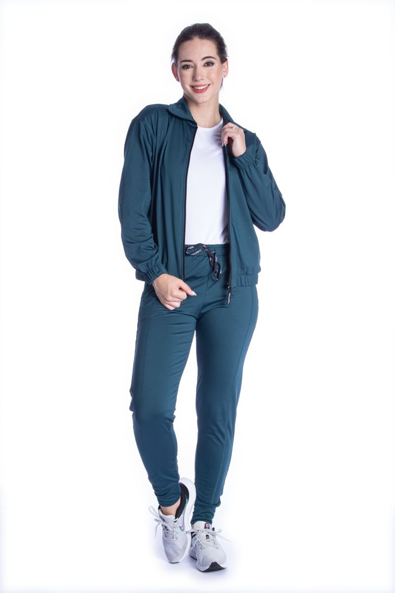 Jogger feminina térmica com fleece mais grosso