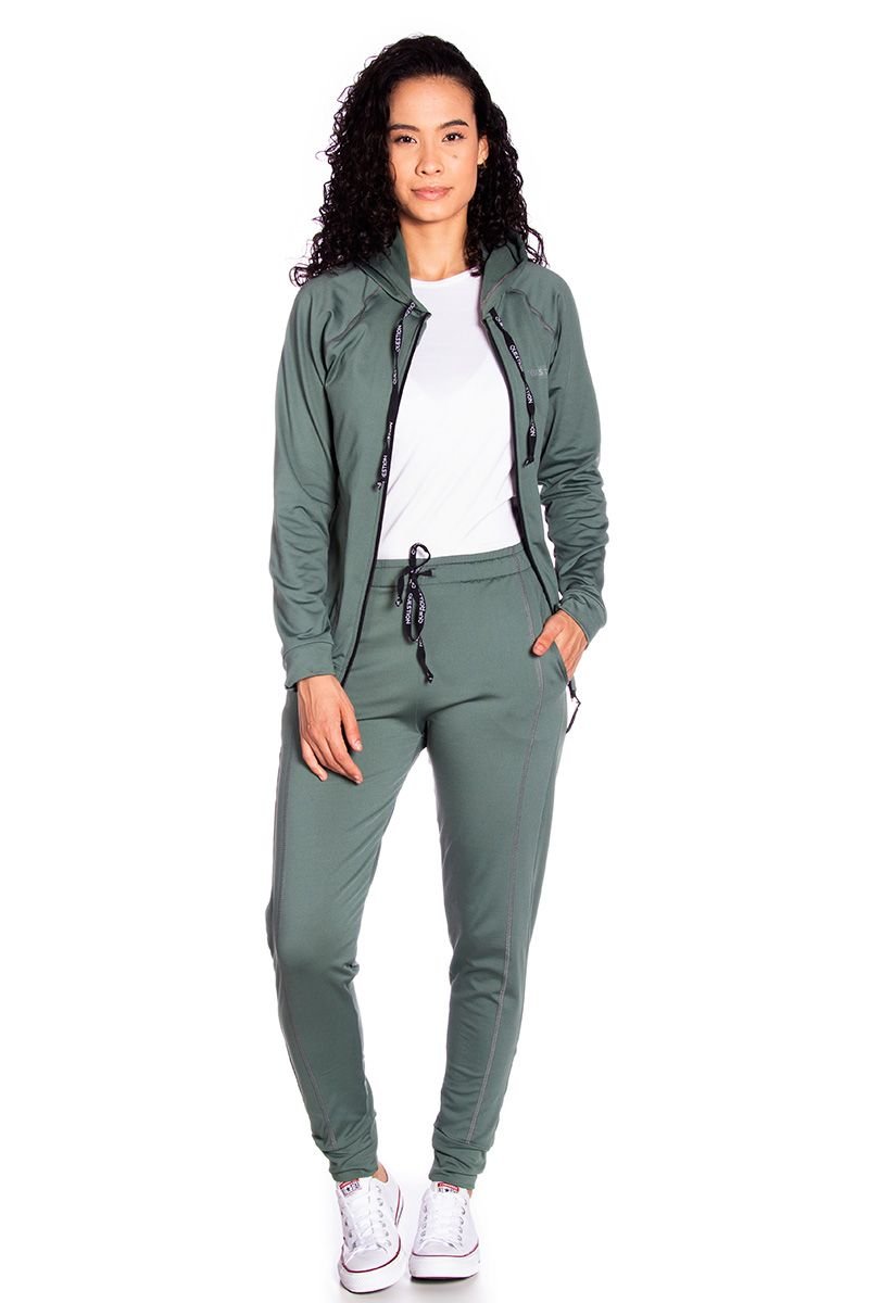 Jogger feminina térmica com fleece mais grosso