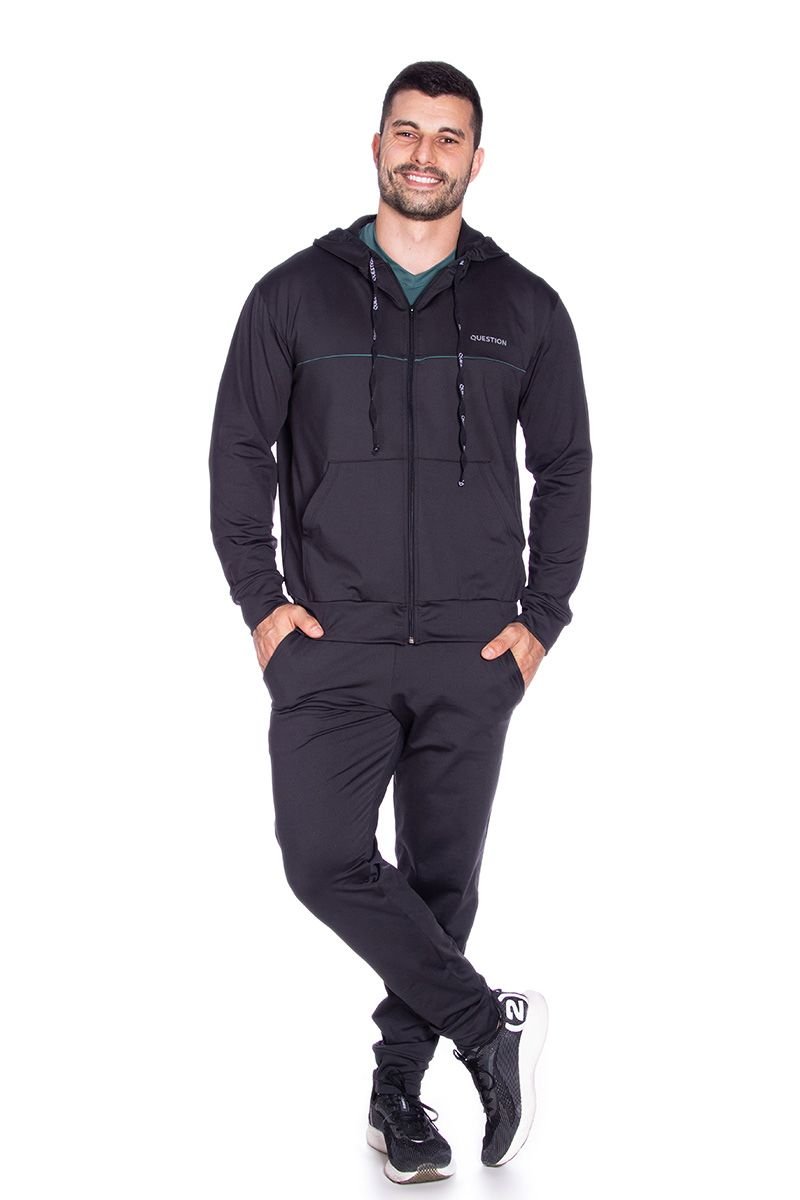 Jogger masculina térmica com fleece mais grosso