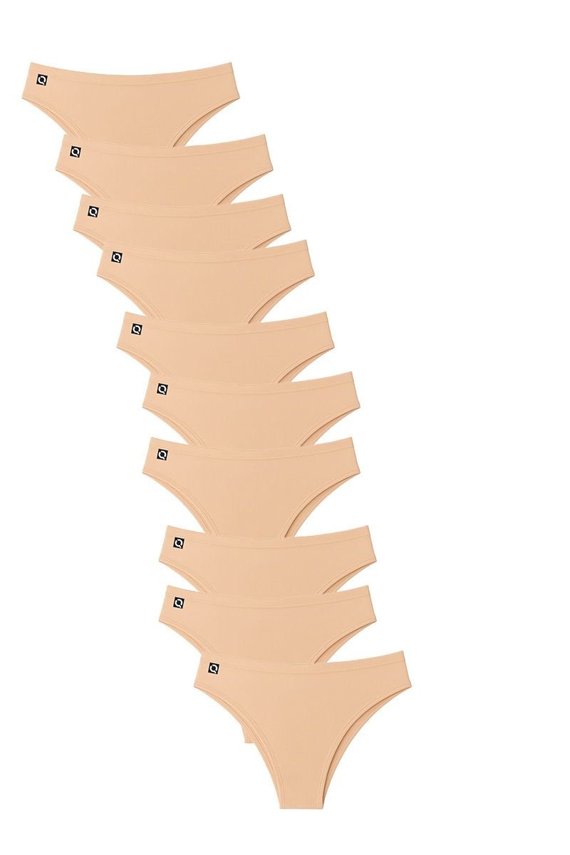 Kit 10 Calcinhas em Algodão Fio Conforto