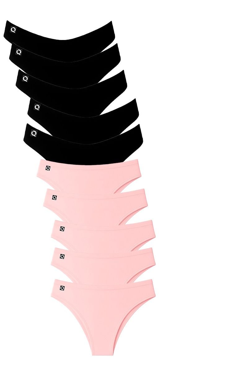 Kit 10 Calcinhas em Algodão Fio Conforto