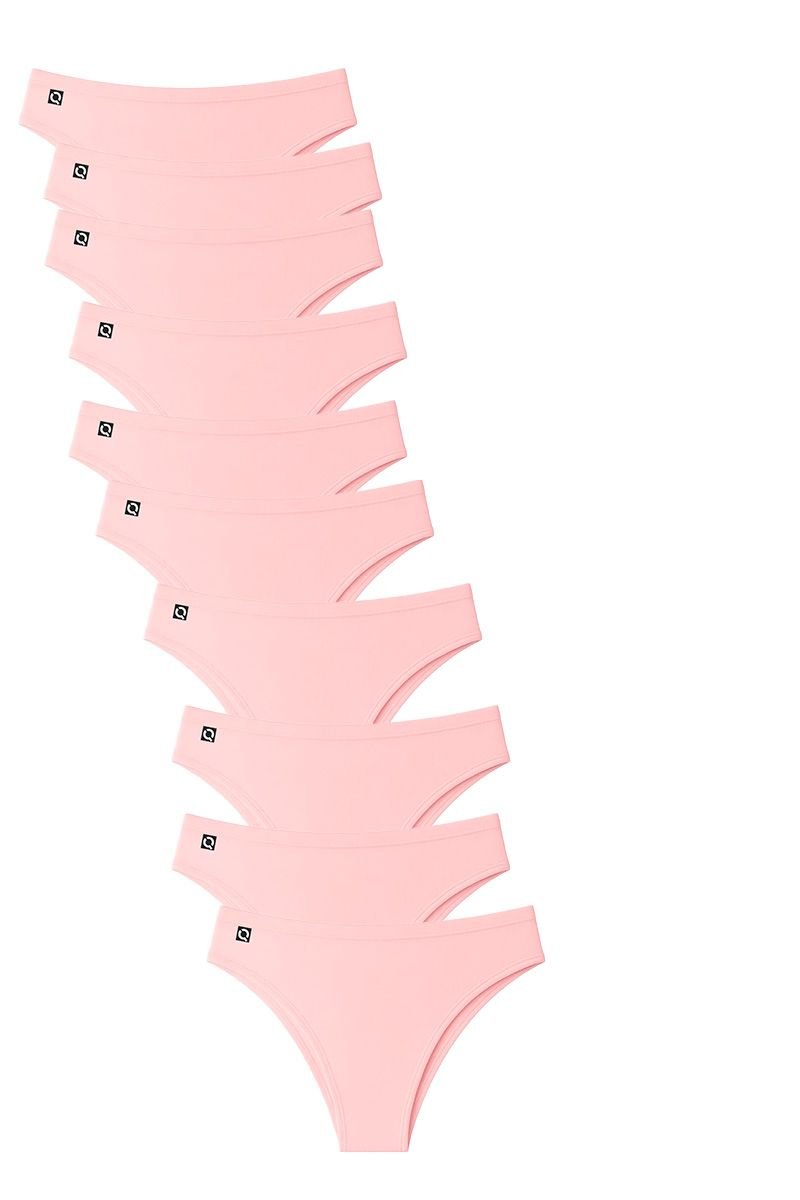 Kit 10 Calcinhas em Algodão Fio Conforto