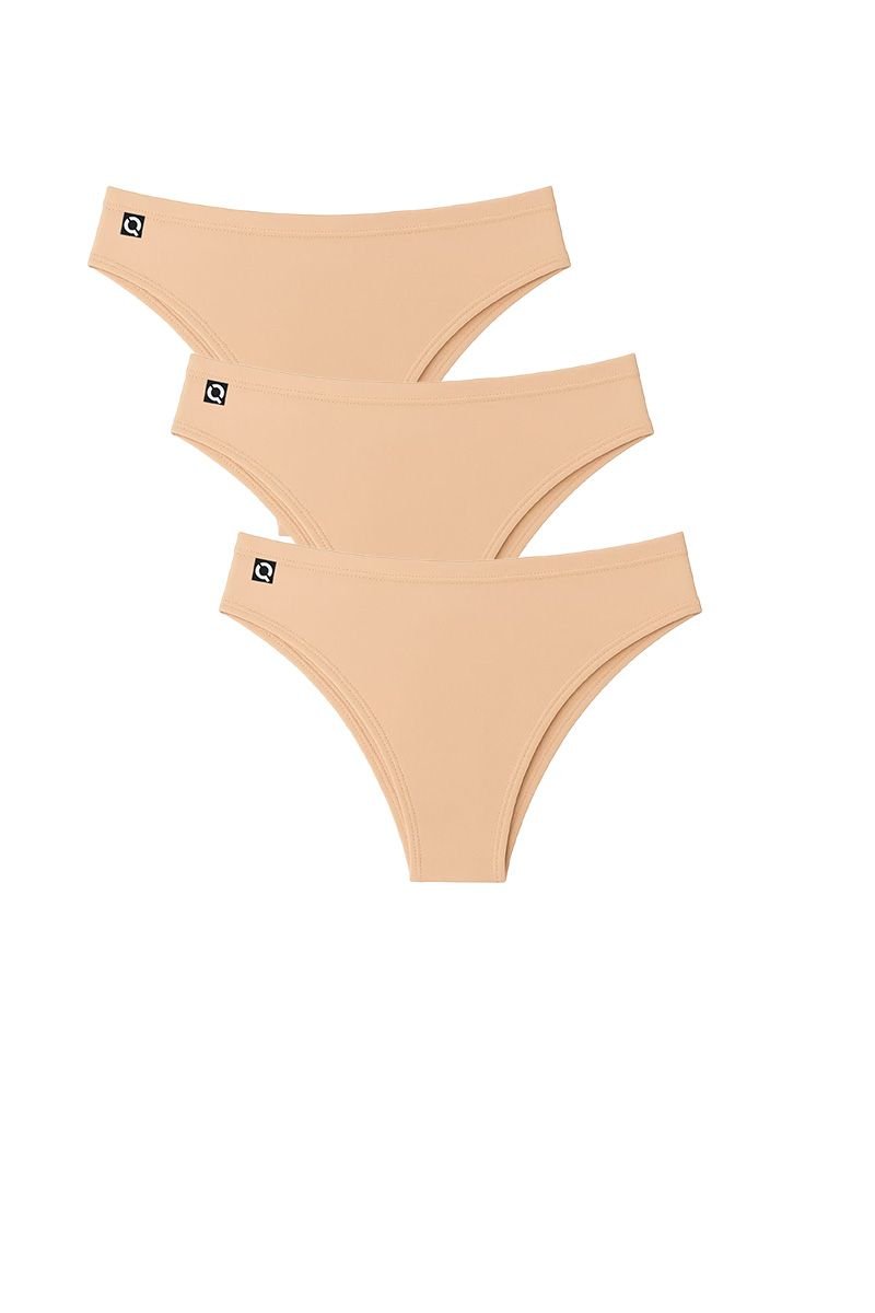 Kit 3 Calcinhas em Algodão Tanga