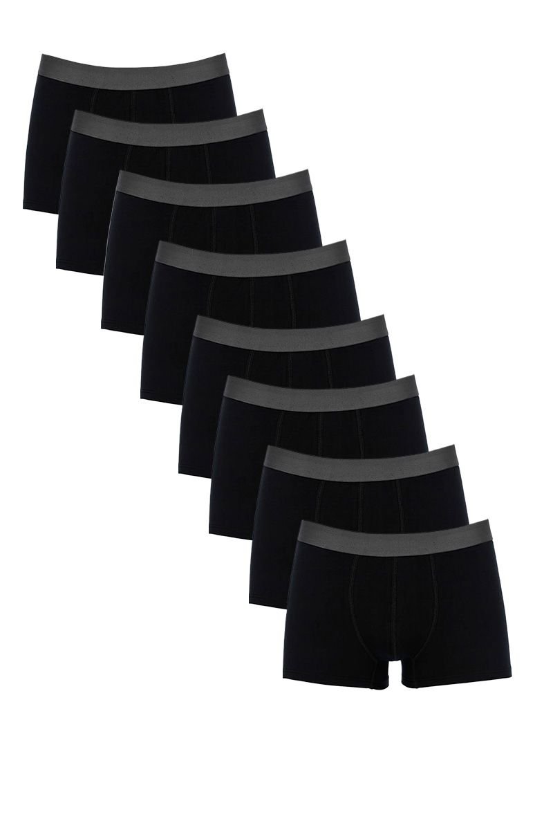 Kit de 8 Cuecas Boxer em Algodão