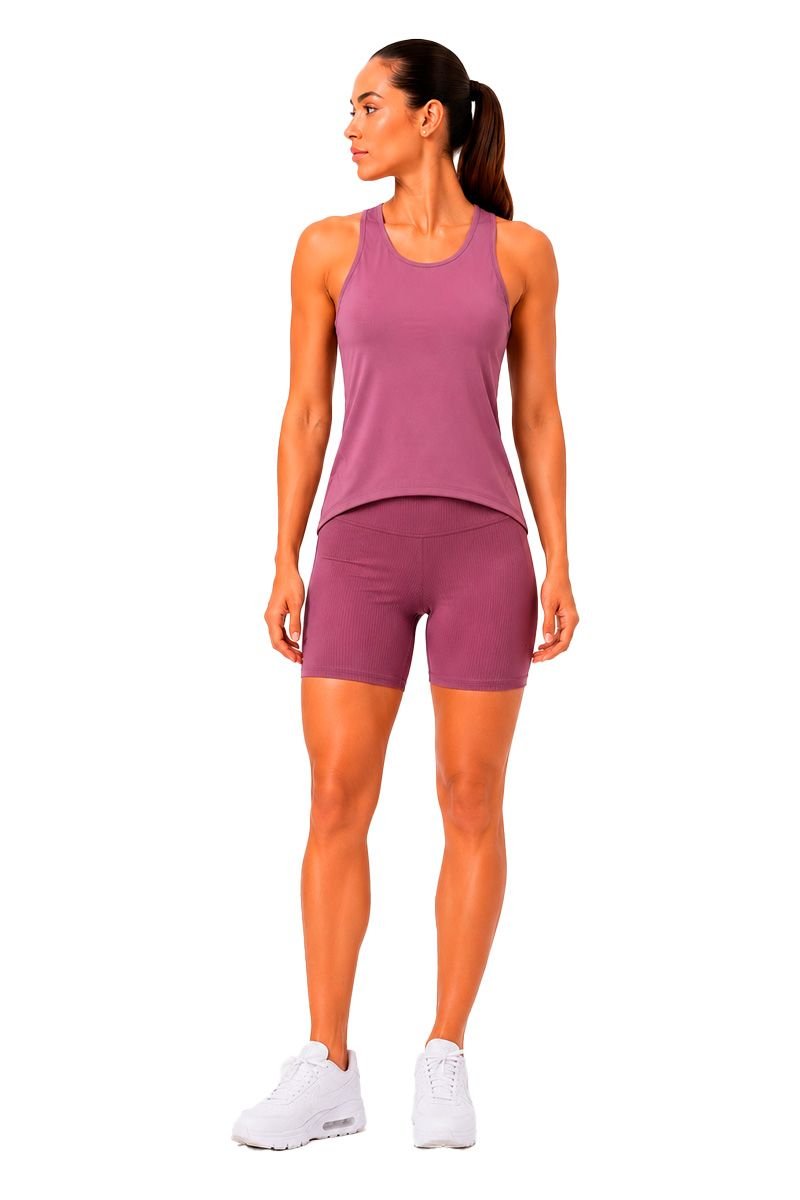 Regata Feminina Dry Fit Poliamida com Proteção Solar