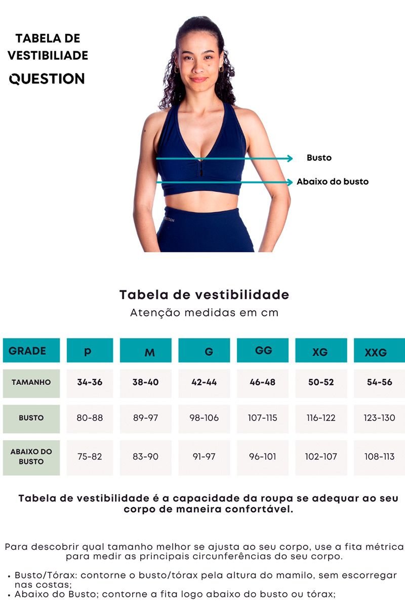 Top Cropped Blackout Feminino
