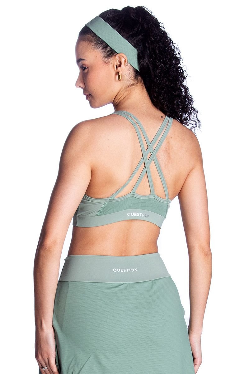 Top em Dry com Alças Cruzadas