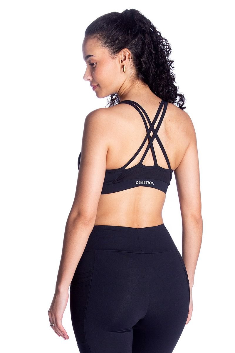 Top em Dry com Alças Cruzadas